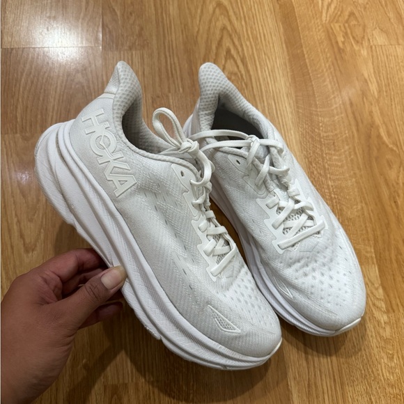 Hoka Women's Athletic Shoes in White - Picture 1 of 5